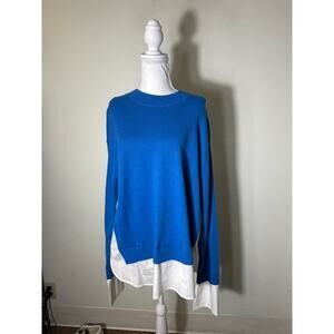 Simon Miller Blue Sweater/Shirt Sz XL